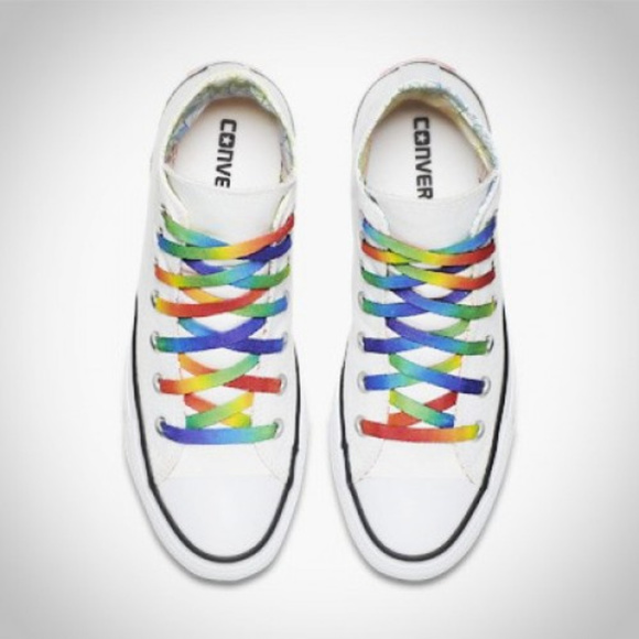Converse Shoes - Converse Gay Pride LGBT Hi Top Limited 157375C